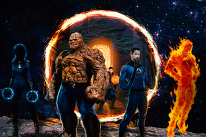 MCU Fantastic Four (1280x800) Resolution Wallpaper