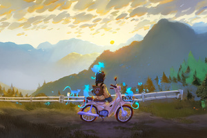 Me Time With Monkeys (1366x768) Resolution Wallpaper