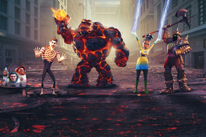 Megamind Vs The Doom Syndicate Movie Wallpaper