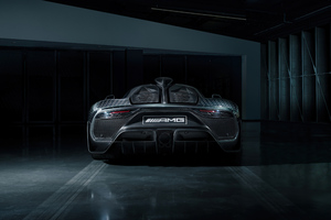 Mercedes Amg Project One Rear 4k (2048x2048) Resolution Wallpaper