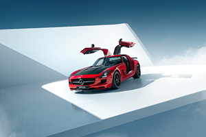 Mercedes Amg Sls Gt (320x240) Resolution Wallpaper
