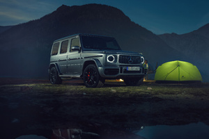 Mercedes Benz G Wagon Unstoppable Icon (2932x2932) Resolution Wallpaper
