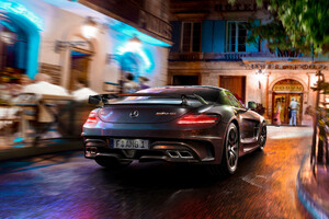 Mercedes SLS CGI Photoshopped