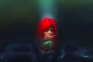 Mermaid Little Girl