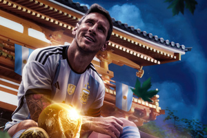Messi (1920x1200) Resolution Wallpaper