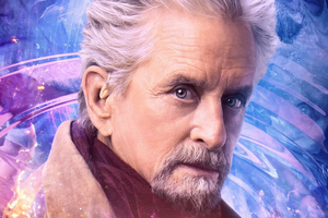 Michael Douglas As Hank Pym In Ant Man And The Wasp Quantumania Wallpaper