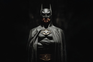 Michael Keaton Gotham Silent Guardian (2560x1600) Resolution Wallpaper