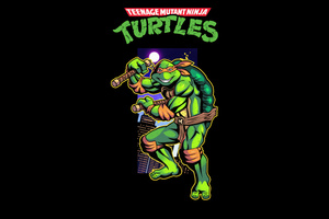 Michelangelo In Teenage Mutant Ninja Turtles 5k (1600x900) Resolution Wallpaper