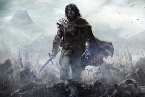 Middle Earth Shadow Of Mordor 4k (1336x768) Resolution Wallpaper