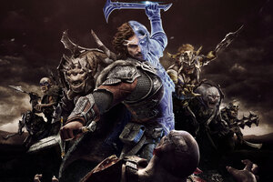 Middle Earth Shadow Of War 5k (1336x768) Resolution Wallpaper