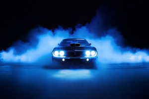 Midnight Black Challenger (1920x1200) Resolution Wallpaper