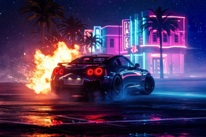 Midnight Run Gtr Edition (3840x2160) Resolution Wallpaper