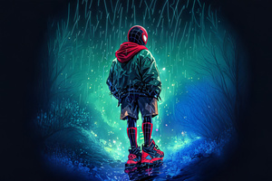Miles Morales Dawn (1680x1050) Resolution Wallpaper