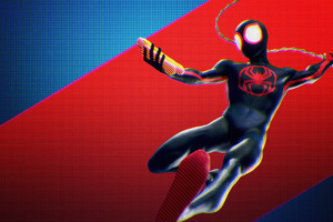 Miles Morales From Across The Spiderverse