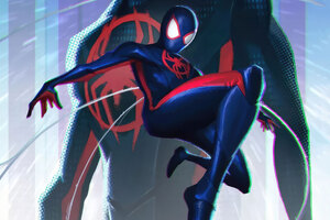 Miles Morales In SpiderMan Across The Spiderverse 2023 (3840x2400) Resolution Wallpaper