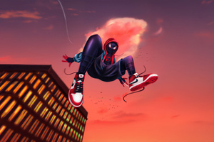 Miles Morales Next Generation Hero (1152x864) Resolution Wallpaper