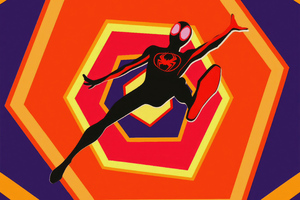 Miles Morales Spider Man Across The Spiderverse Minimal 5k Wallpaper