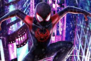 Miles Morales Spider Man (1400x900) Resolution Wallpaper