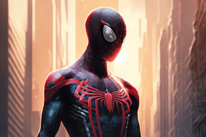 Miles Morales Spiderman 5k 2023 (5120x2880) Resolution Wallpaper