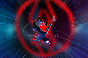 Miles Morales Upside Down Unleashed (1360x768) Resolution Wallpaper