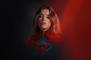 Milly Alcock As Supergirl Wallpaper
