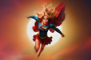 Milly Alcock As Supergirl Hope Reborn (5120x2880) Resolution Wallpaper