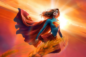 Milly Alcock Supergirl (1440x900) Resolution Wallpaper