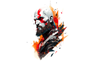 Minimal Kratos 5k (2048x1152) Resolution Wallpaper