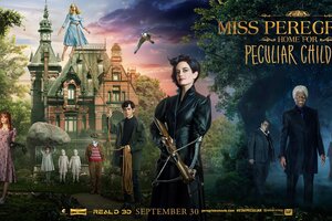 Miss Peregrines Home For Peculiar Children Original Poster (1366x768) Resolution Wallpaper