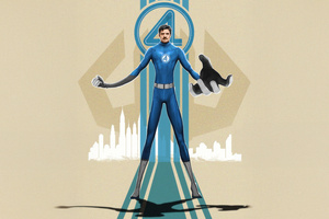 Mister Fantastic Four 2025 Wallpaper