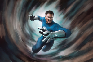 Mister Fantastic The Fantastic Four First Steps Movie 2025 (1280x1024) Resolution Wallpaper