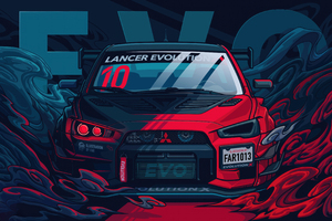 Mitsubishi Lancer Evo X Wallpaper