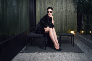 Monica Barbaro Dior 2025 5k (2048x2048) Resolution Wallpaper
