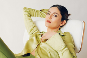 Monica Barbaro Grumpy Magazine 2025 (1680x1050) Resolution Wallpaper