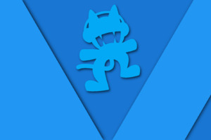 Monstercat Logo (1360x768) Resolution Wallpaper