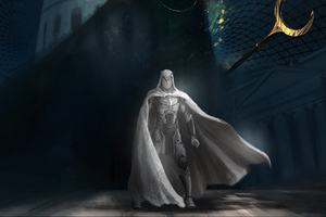 Moon Knight Concept Art 4k