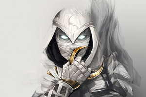 Moon Knight White Suit (1152x864) Resolution Wallpaper
