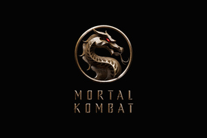 Mortal Kombat Movie Logo 5k