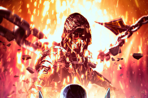 Mortal Kombat Movie Poster 4k