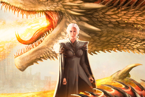 Mother Of Dragons Fanart