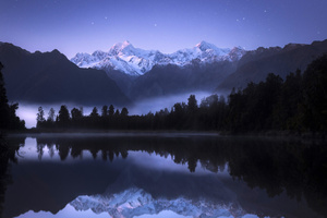 Mount Cook Tasman Lake (1680x1050) Resolution Wallpaper