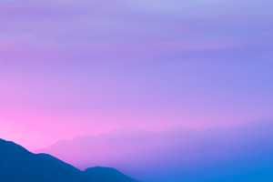 Mountain During Sunset Wallpaper