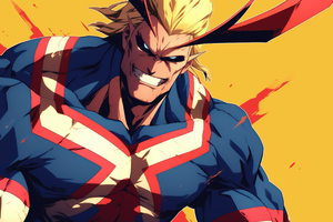 My Hero Academia All Might (1280x720) Resolution Wallpaper
