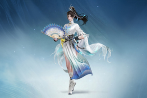 Naraka Bladepoint Frost Elegance (2560x1080) Resolution Wallpaper