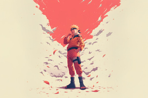 Naruto Unwavering Ninja (2048x2048) Resolution Wallpaper