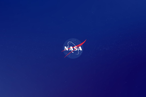 Nasa Logo Blue 5k (320x240) Resolution Wallpaper