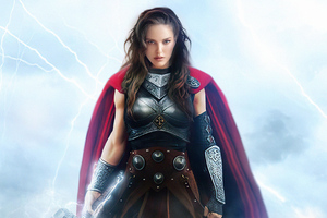Natalie Portman As Lady Thor 4k
