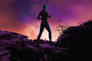 Nebula Guardians Of The Galaxy Vol 3 Wallpaper