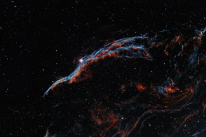 Nebula Space Dark 5k Wallpaper
