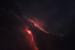 Nebula Space Scenery 4k